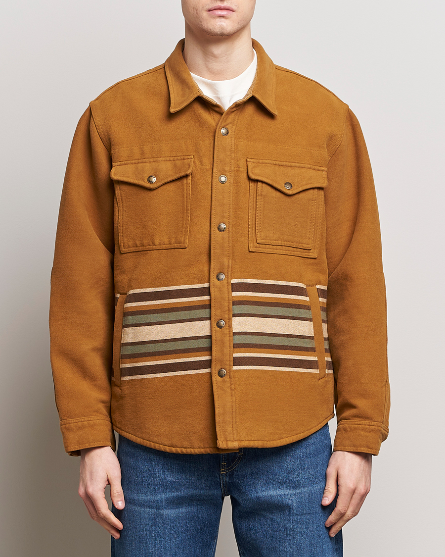 Hombres | Abrigos y chaquetas | Filson | Beartooth Cotton Jac-Shirt Golden Tan