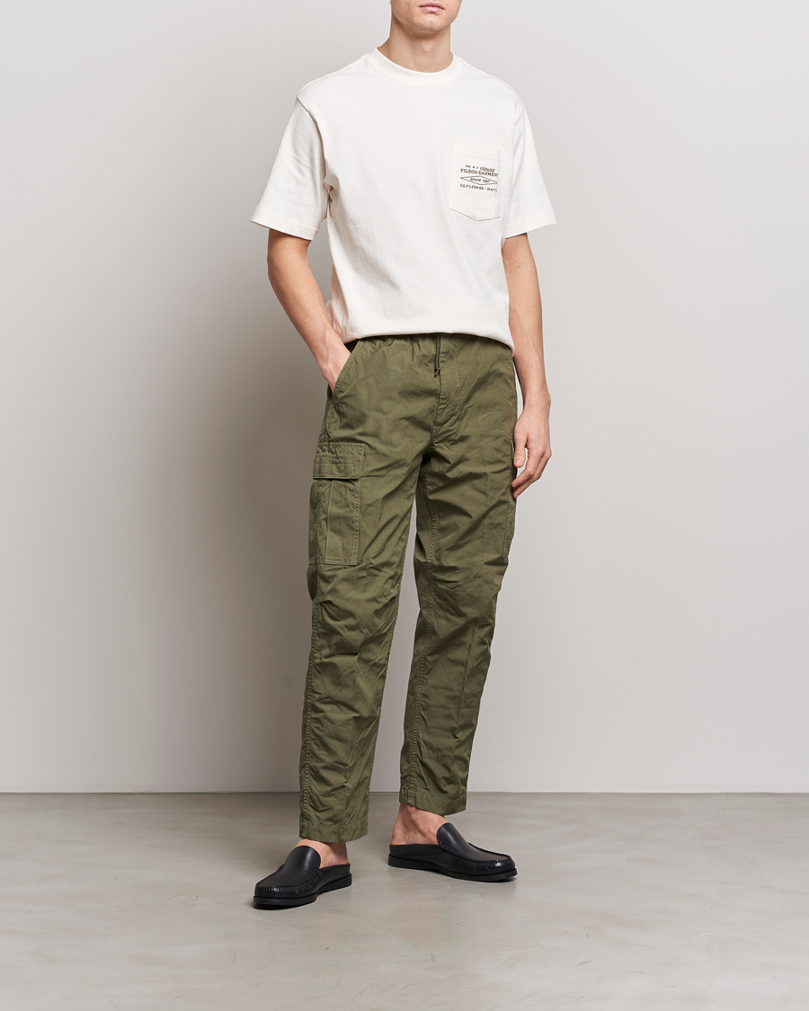Hombres | Camisetas | Filson | Embroidered Pocket T-Shirt Off White