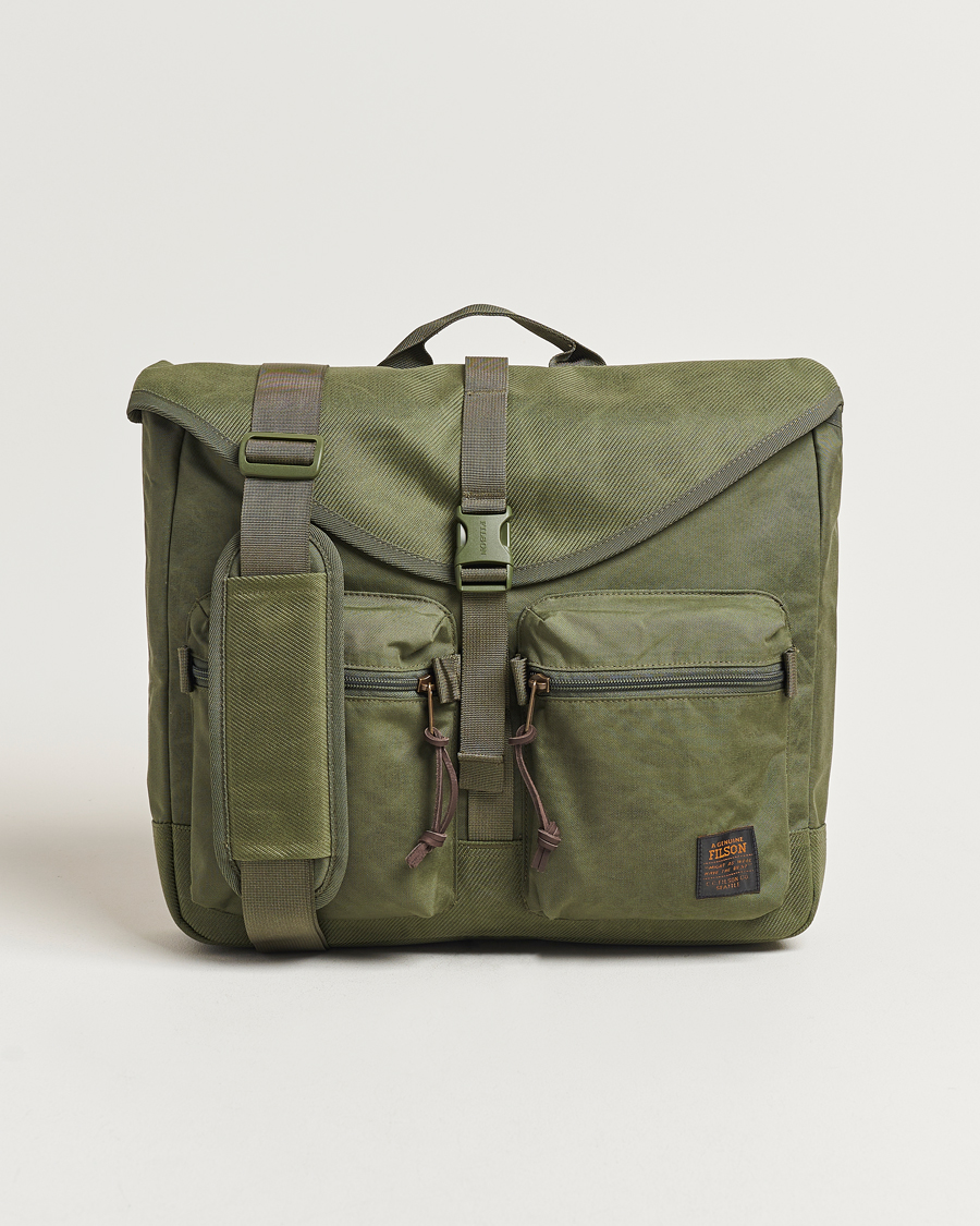 Hombres | Filson Surveyor Messenger Bag Service Green | Filson | Surveyor Messenger Bag Service Green