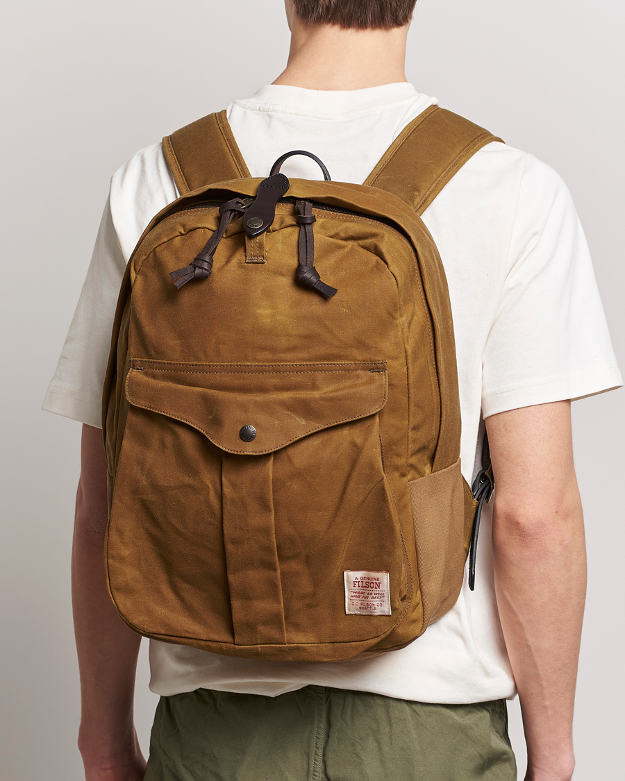 Hombres | Bolsos | Filson | Journeyman Backpack Tan