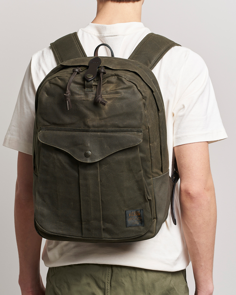 Hombres | Bolsos | Filson | Journeyman Backpack Otter Green