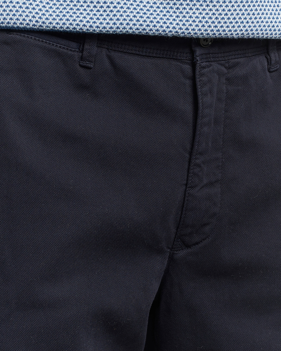 Hombres | Pantalones cortos | Oscar Jacobson | Teodor Cotton Shorts Navy