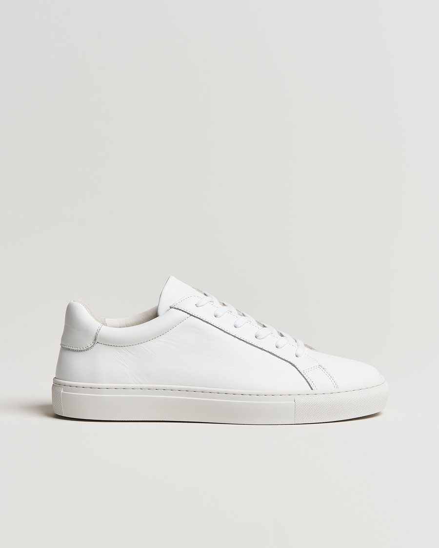 Hombres | Zapatillas | A Day's March | Marching Leather Sneaker White