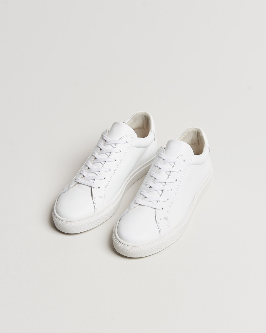 Hombres | Zapatillas | A Day's March | Marching Leather Sneaker White