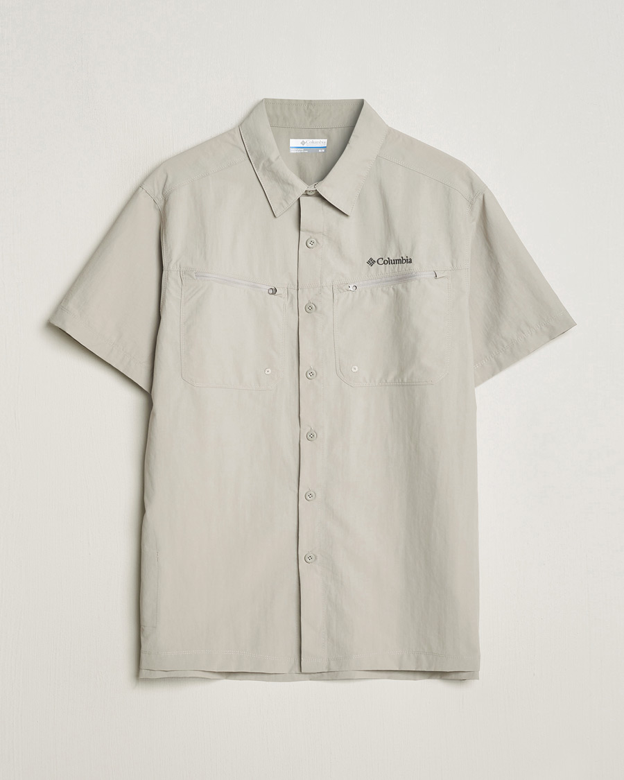 Hombres | Camisas | Columbia | Mountaindale Short Sleeve Outdoor Shirt Flint Grey