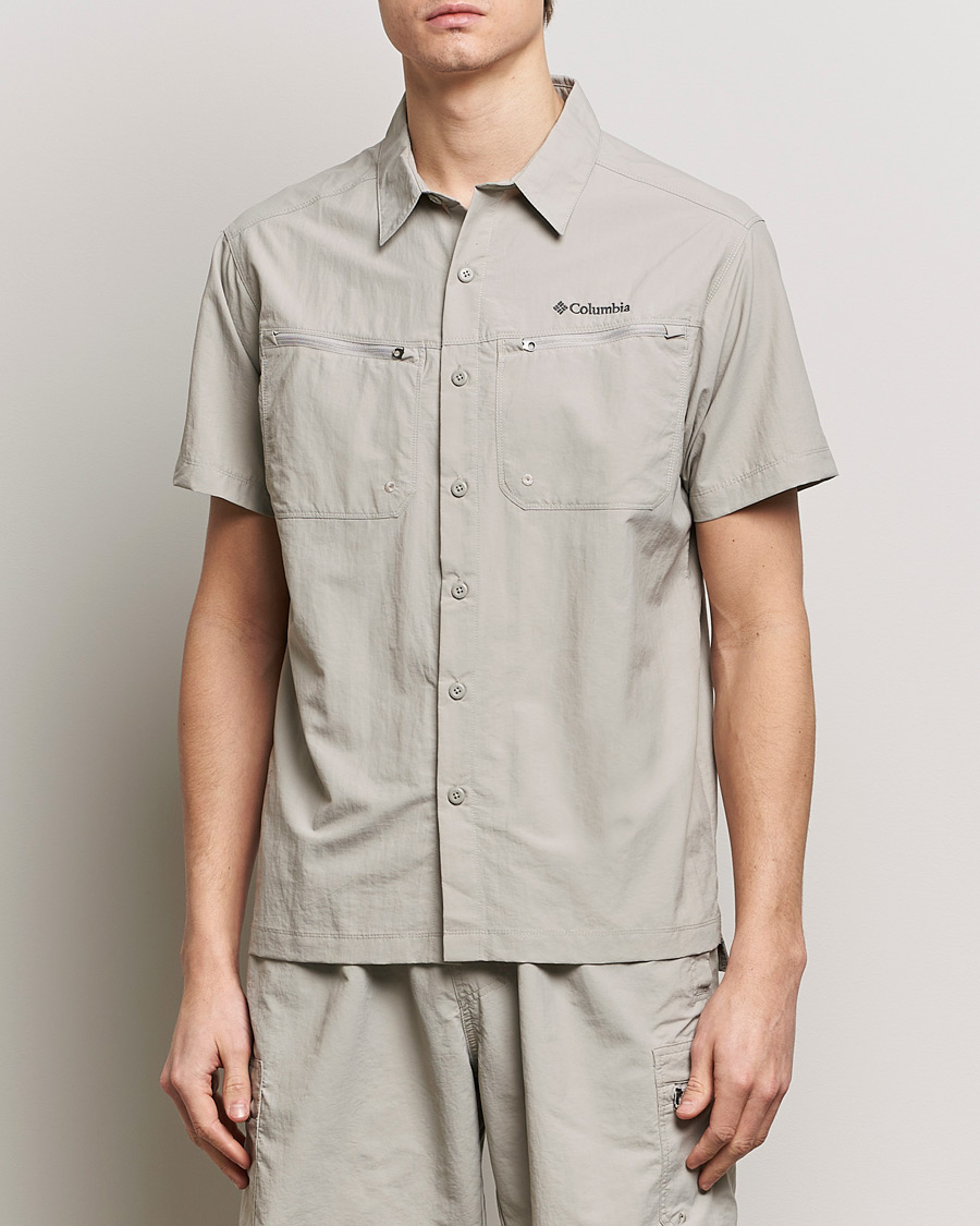 Hombres | Columbia | Columbia | Mountaindale Short Sleeve Outdoor Shirt Flint Grey
