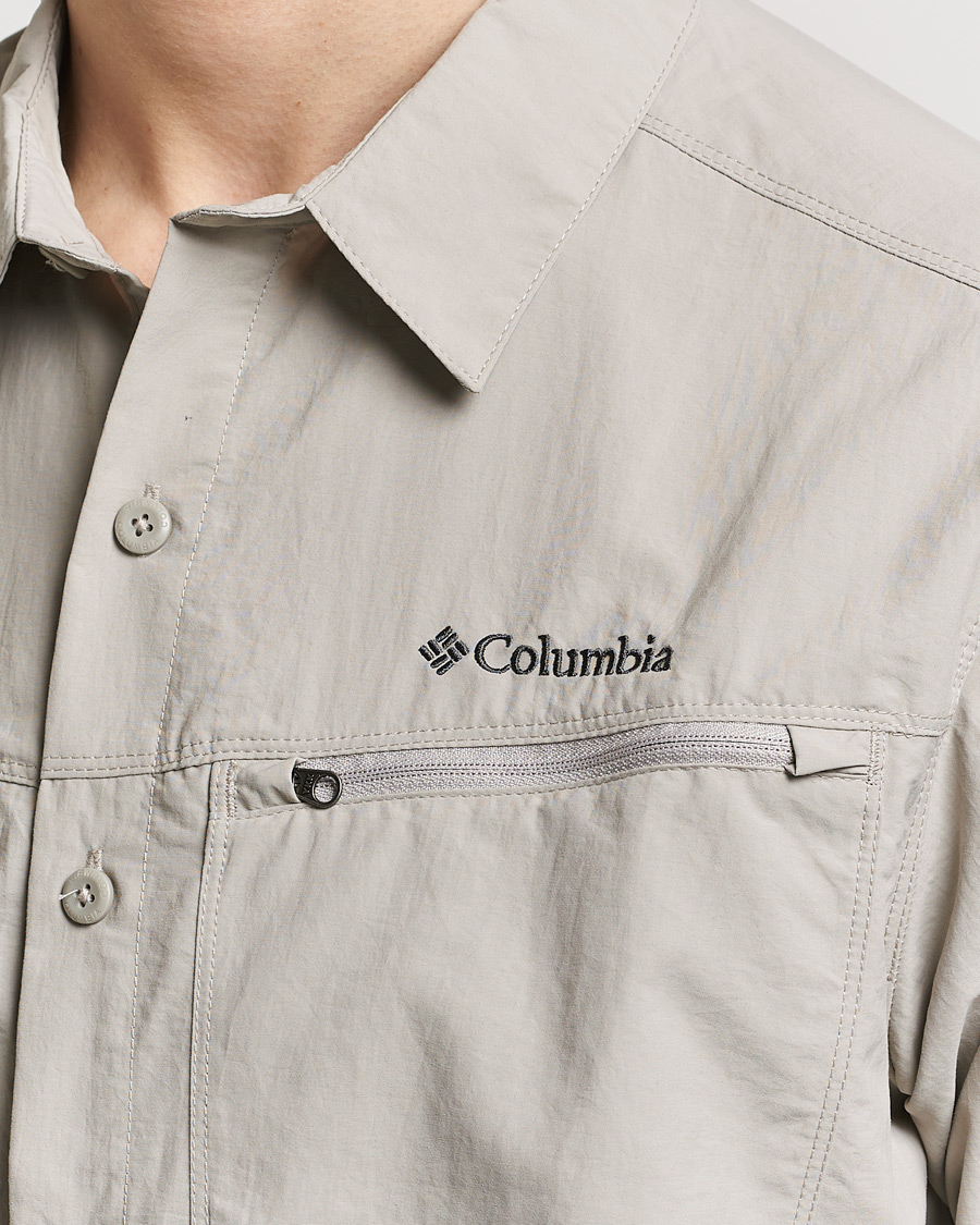 Hombres | Camisas | Columbia | Mountaindale Short Sleeve Outdoor Shirt Flint Grey