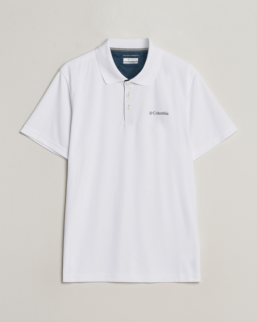 Hombres | Polos | Columbia | Utilizer Function Polo White