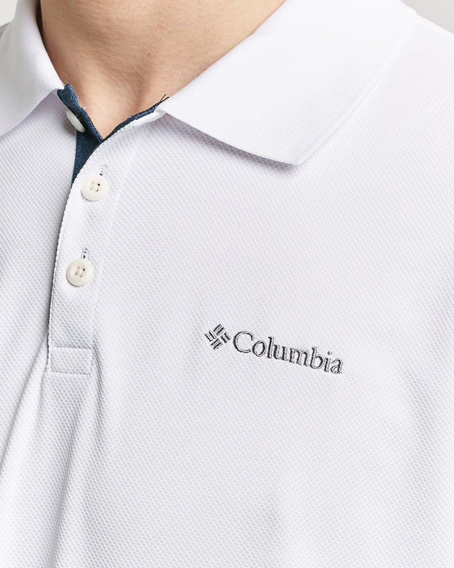 Hombres | Polos | Columbia | Utilizer Function Polo White