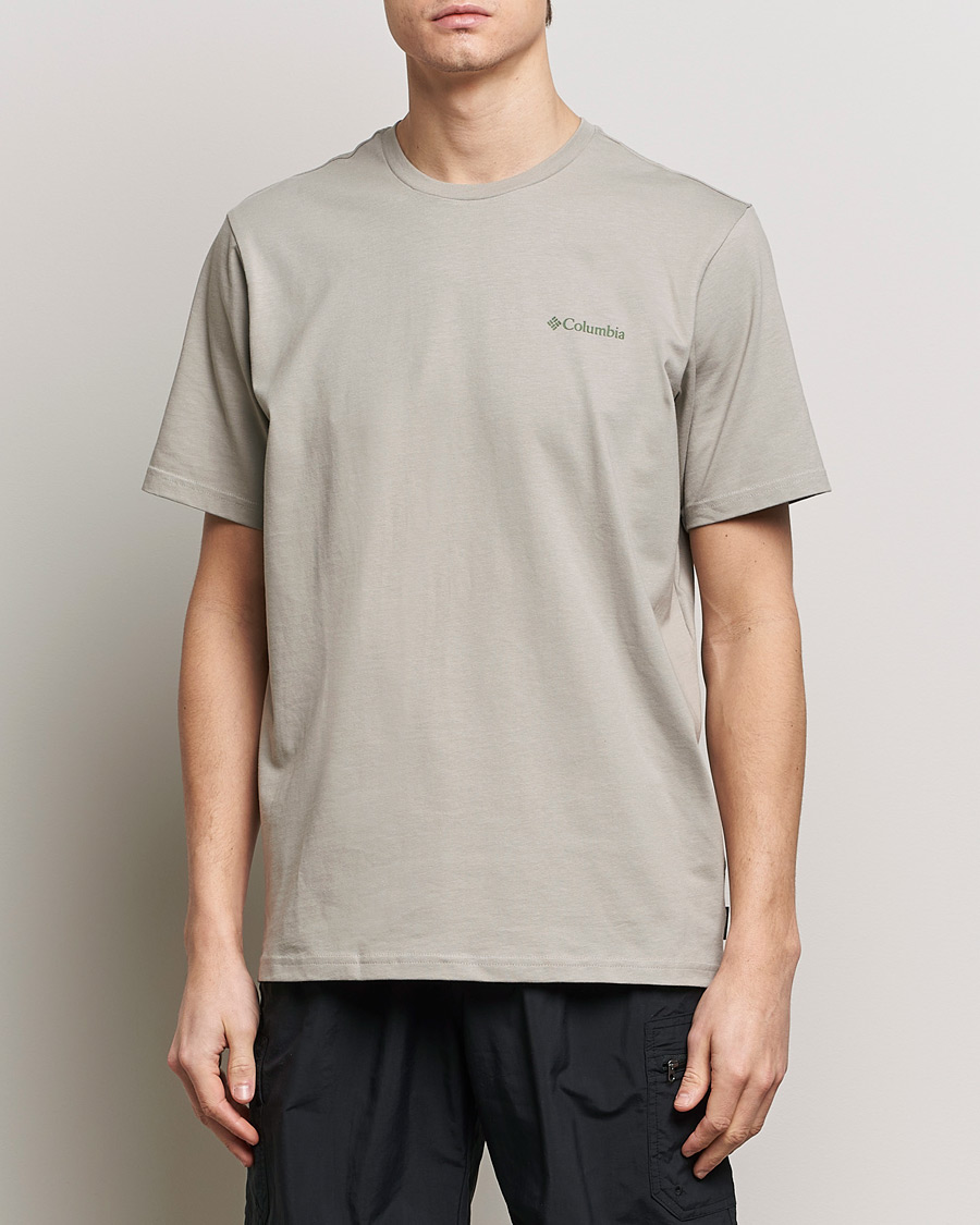 Hombres |  | Columbia | Explorers Canyon Back Print T-Shirt Flint Grey