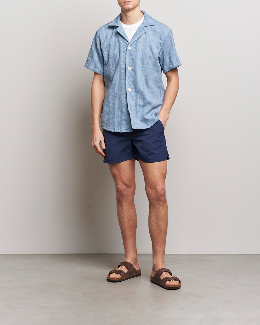 Hombres | Camisas | OAS | Terry Cuba Short Sleeve Shirt Ancora