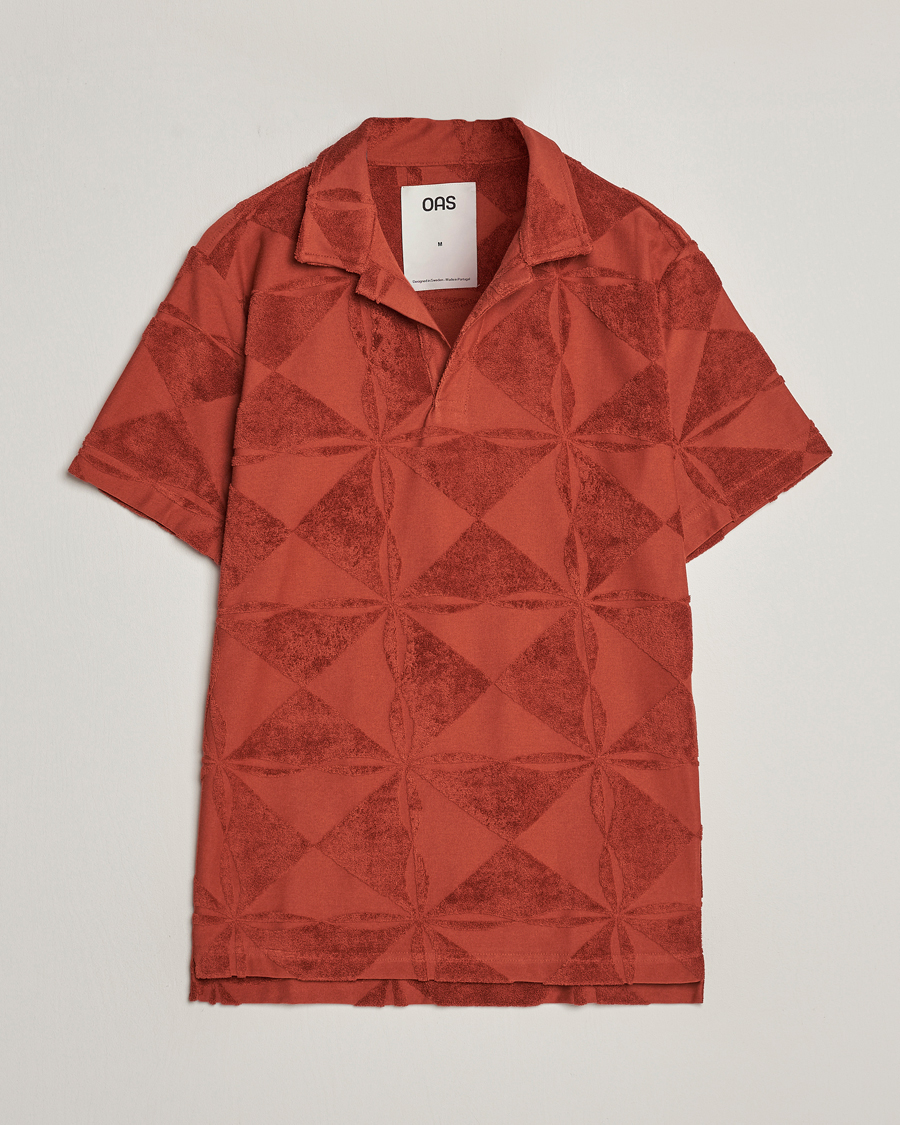 Hombres | Polos | OAS | Short Sleeve Terry Polo Plateau