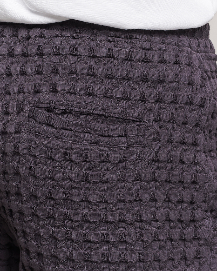 Hombres | Pantalones cortos | OAS | Porto Waffle Shorts Nearly Black