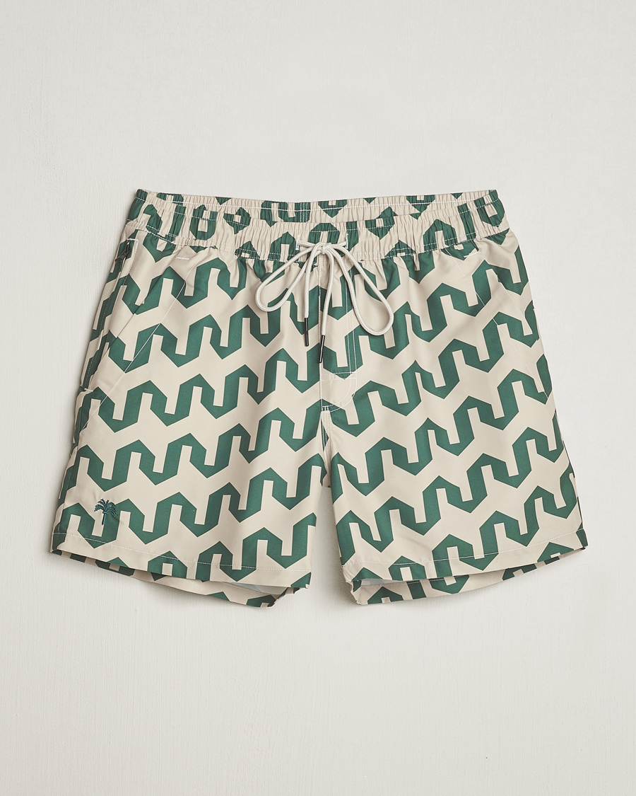 Hombres | Bañadores | OAS | Printed Swimshorts Atlas