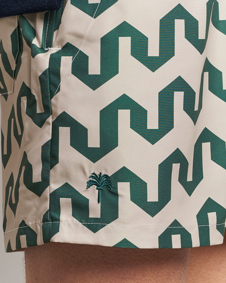 Hombres | Bañadores | OAS | Printed Swimshorts Atlas