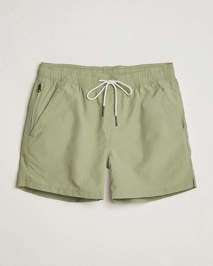 Hombres | Bañadores | OAS | Plain Swimshorts Green