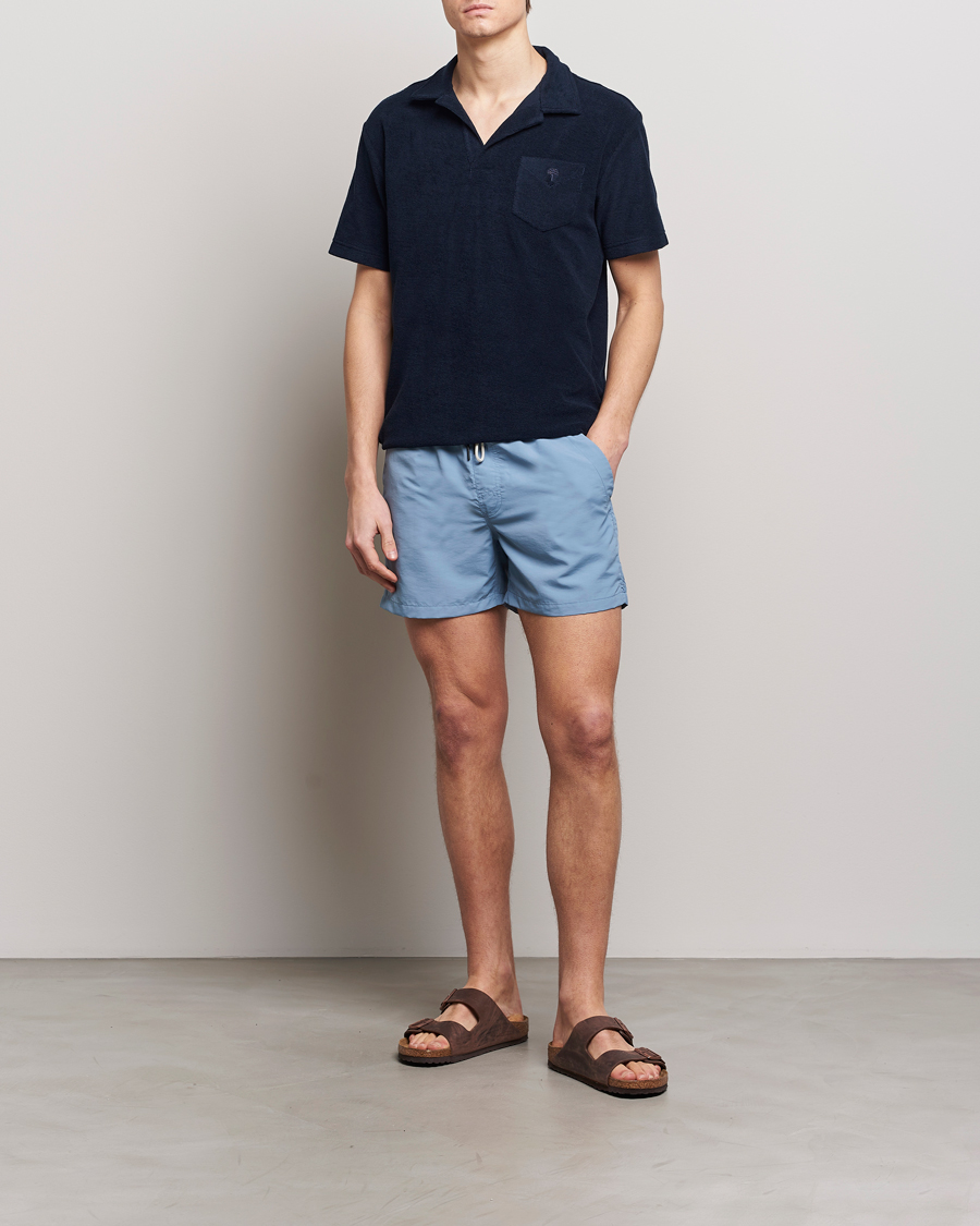 Hombres | Bañadores | OAS | Plain Swimshorts Sky