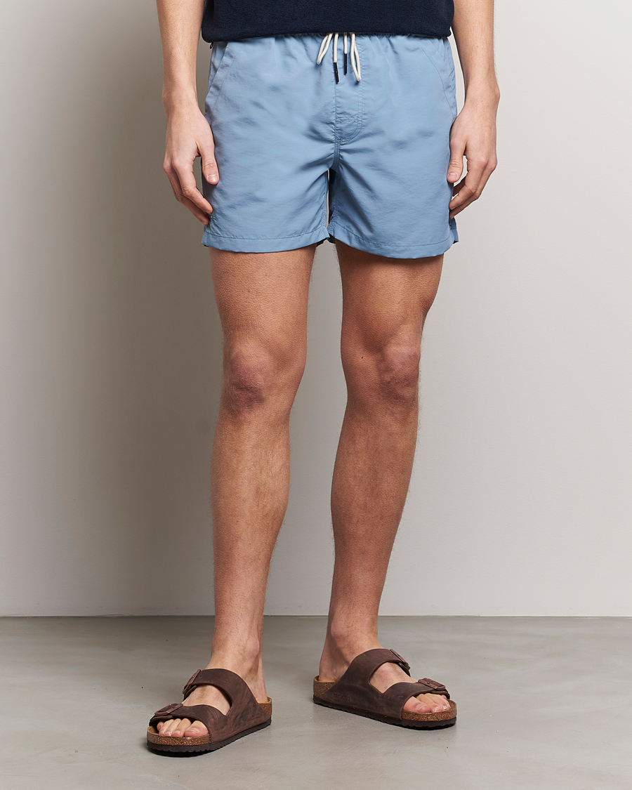 Hombres | Bañadores | OAS | Plain Swimshorts Sky