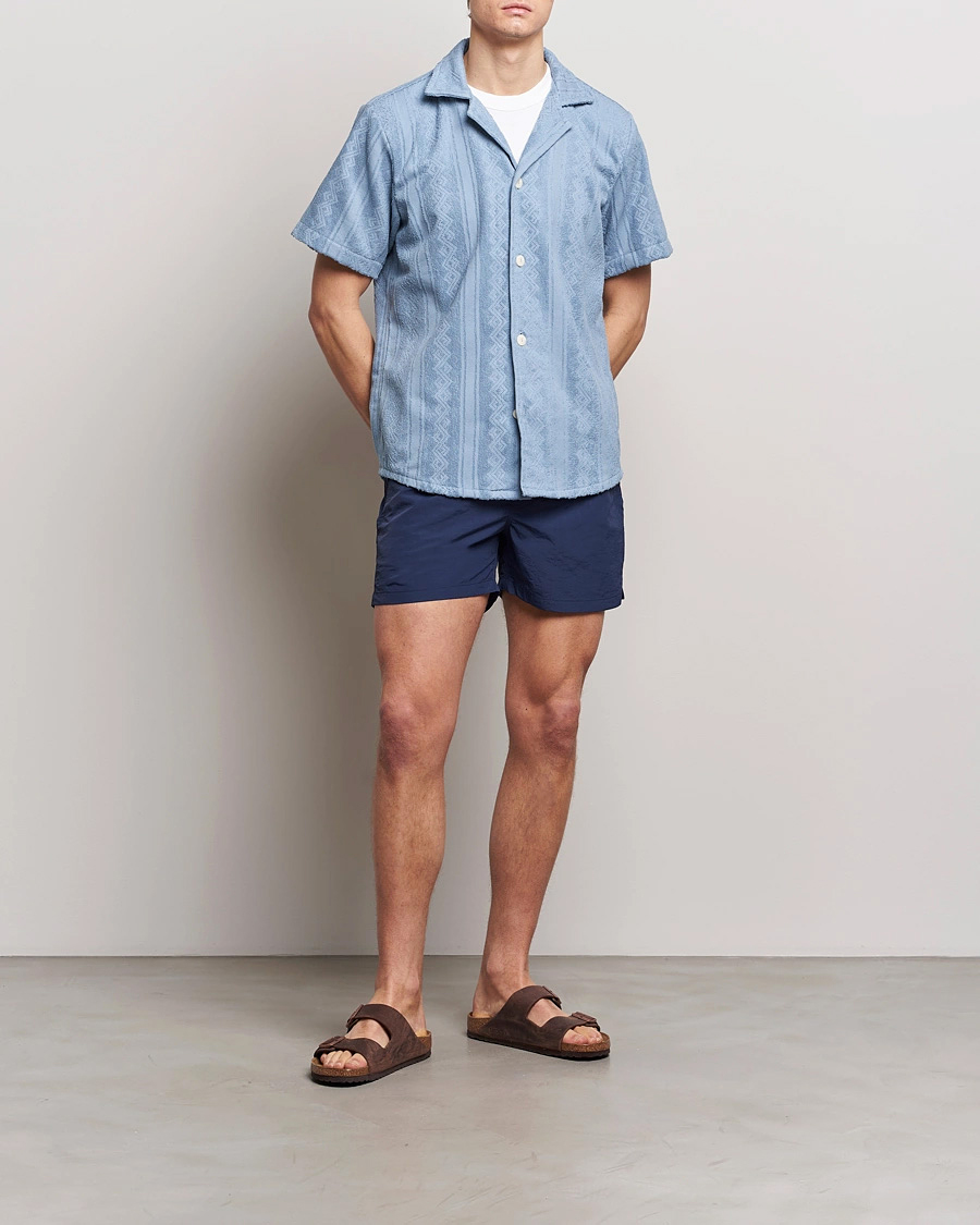 Hombres | Bañadores | OAS | Plain Swimshorts Navy