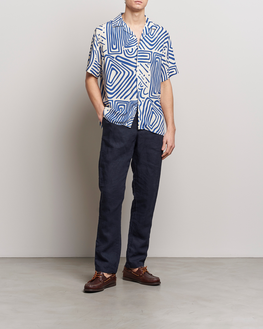 Hombres | Camisas | OAS | Viscose Resort Short Sleeve Shirt Eldovado