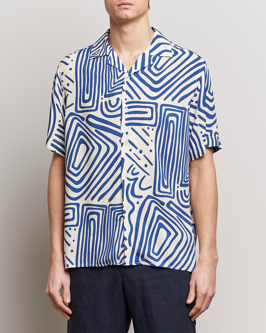 Hombres | Camisas | OAS | Viscose Resort Short Sleeve Shirt Eldovado