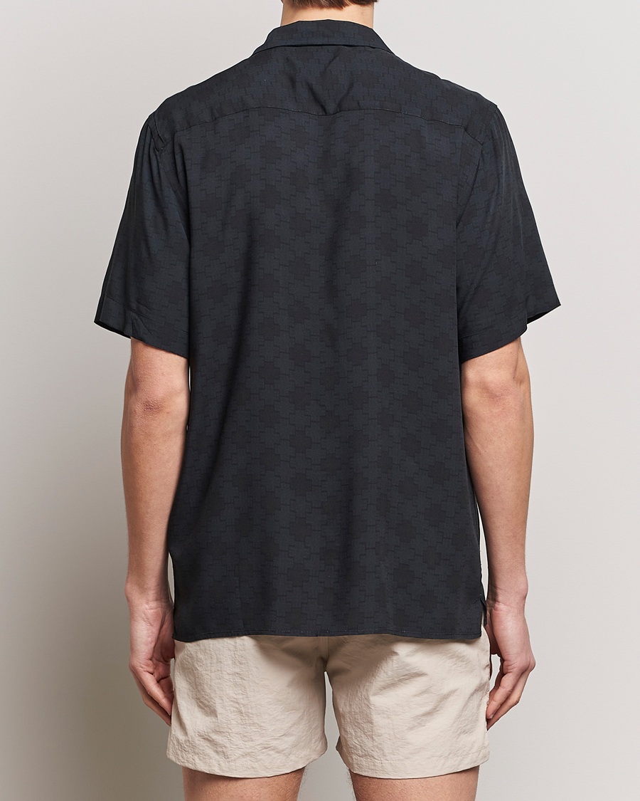 Hombres | Camisas | OAS | Viscose Resort Short Sleeve Shirt San Sebastian