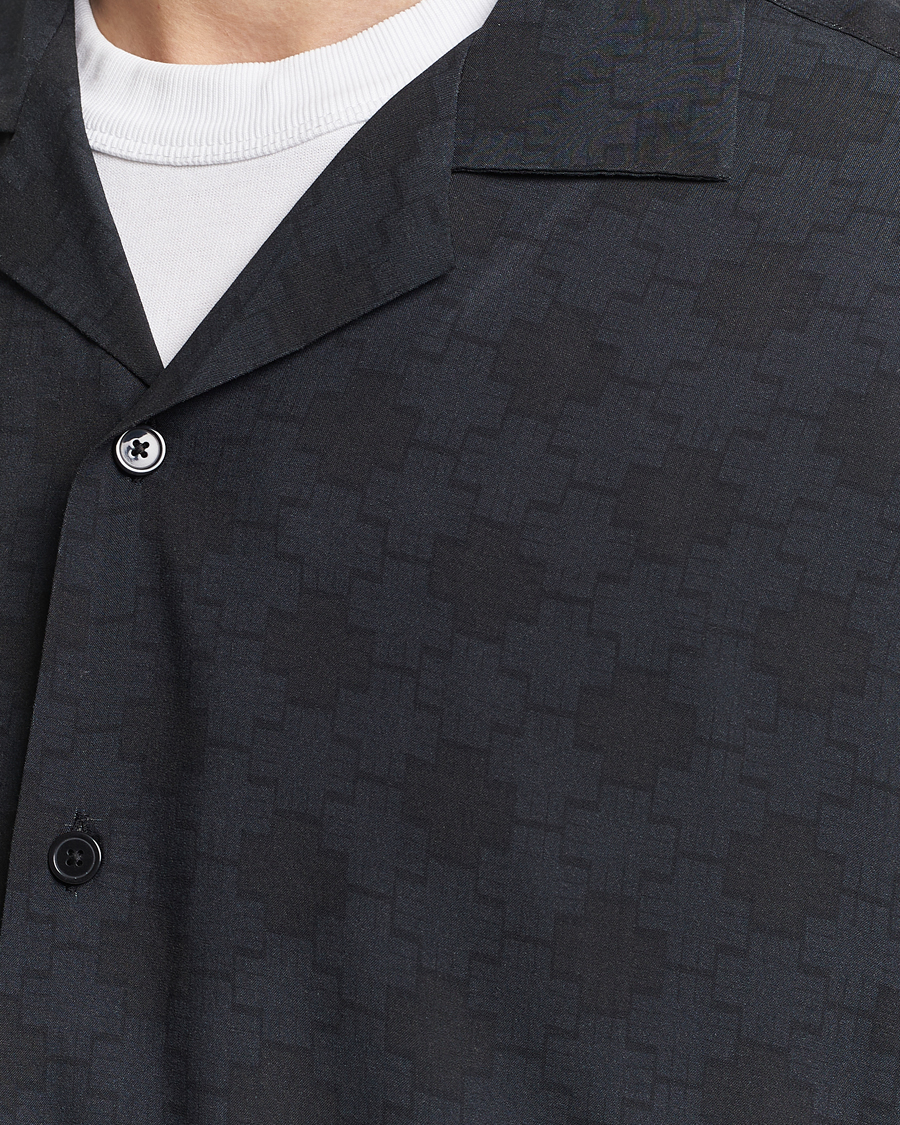 Hombres | Camisas | OAS | Viscose Resort Short Sleeve Shirt San Sebastian