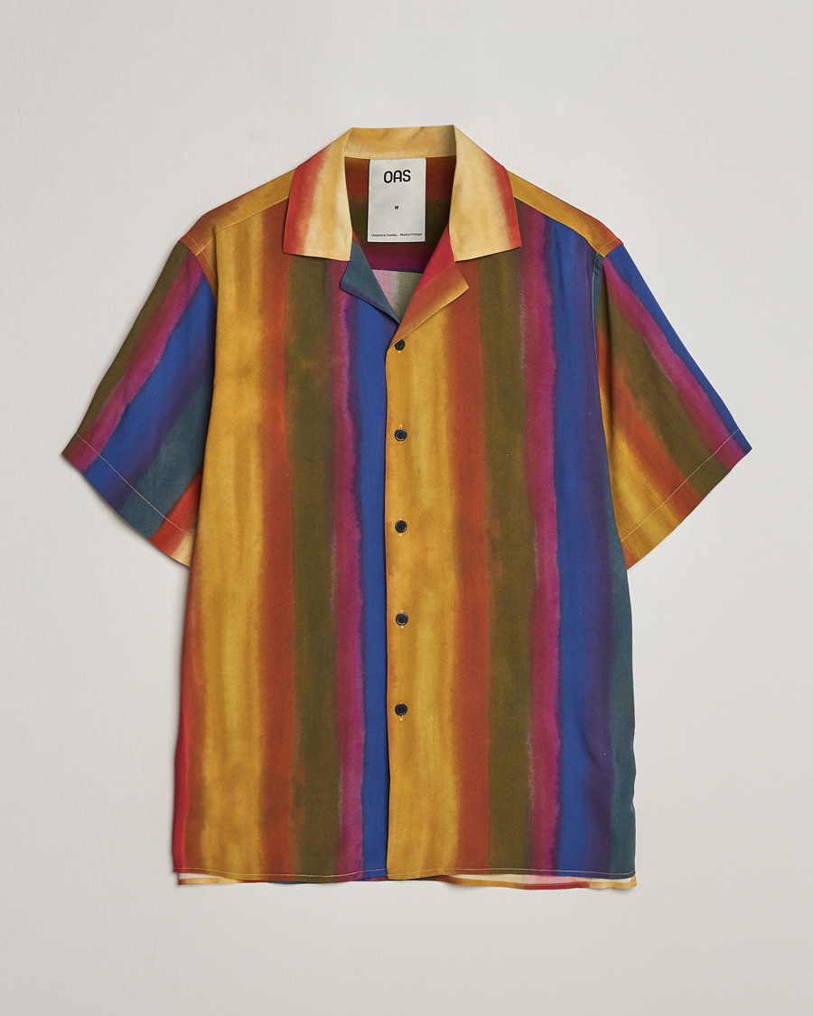 Hombres | Camisas | OAS | Viscose Resort Short Sleeve Shirt Terrane