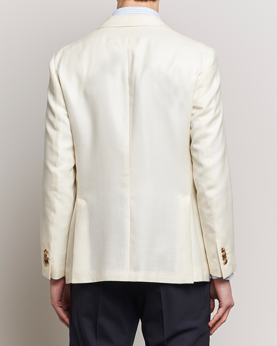 Hombres | Blazers | Boglioli | Cashmere/Silk Cocktail Jacket Off White