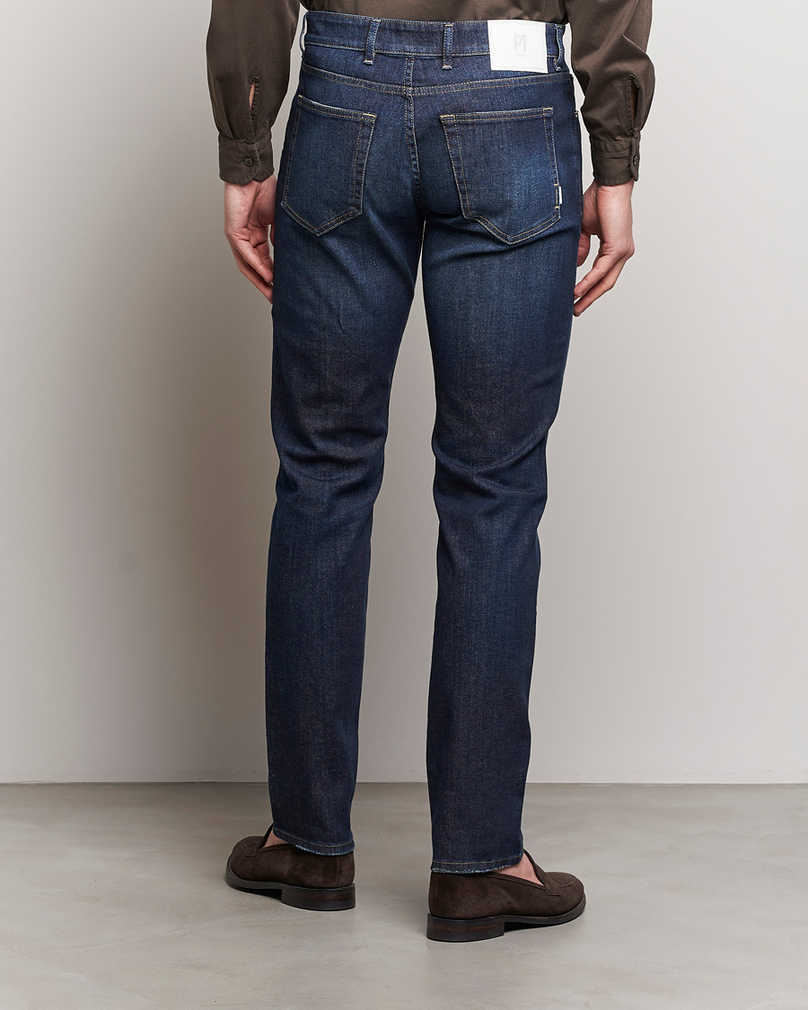 Hombres | Vaqueros | PT01 | Slim Fit Stretch Jeans Dark Blue Wash