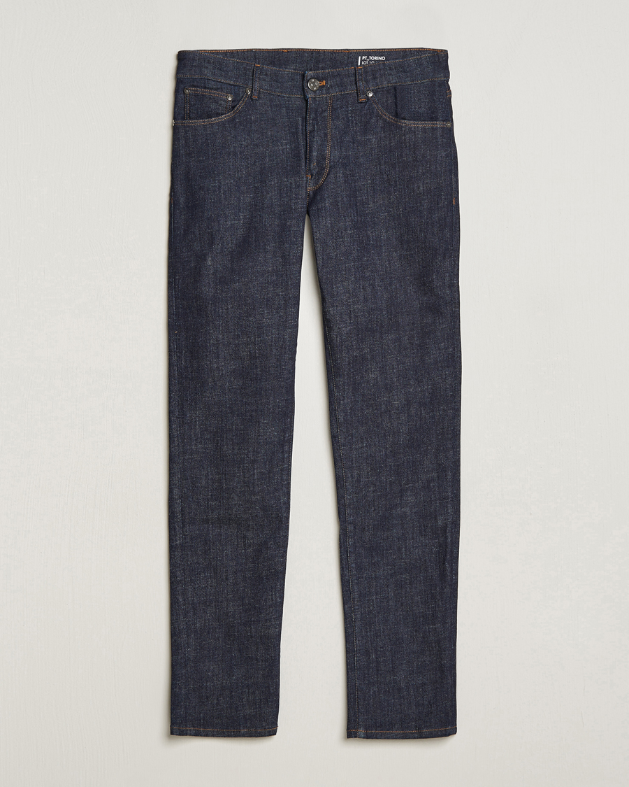 Hombres | Vaqueros | PT01 | Slim Fit Stretch Jeans Dark Indigo