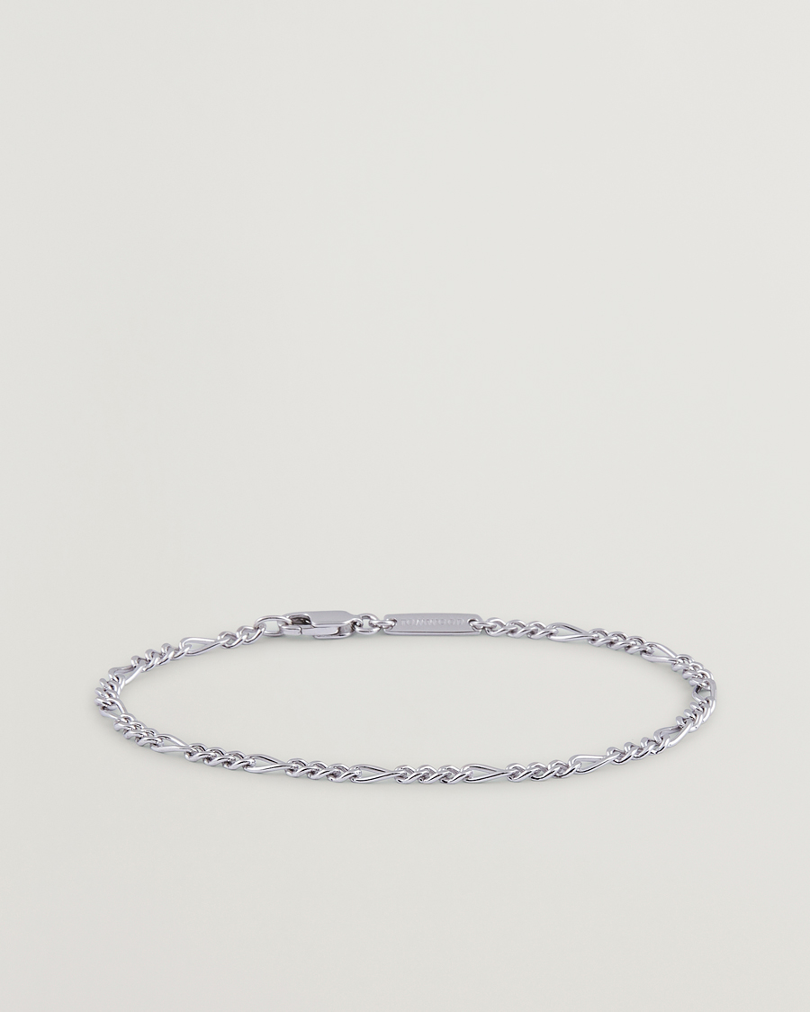 Hombres | Tom Wood Bo Slim Bracelet Silver | Tom Wood | Bo Slim Bracelet Silver