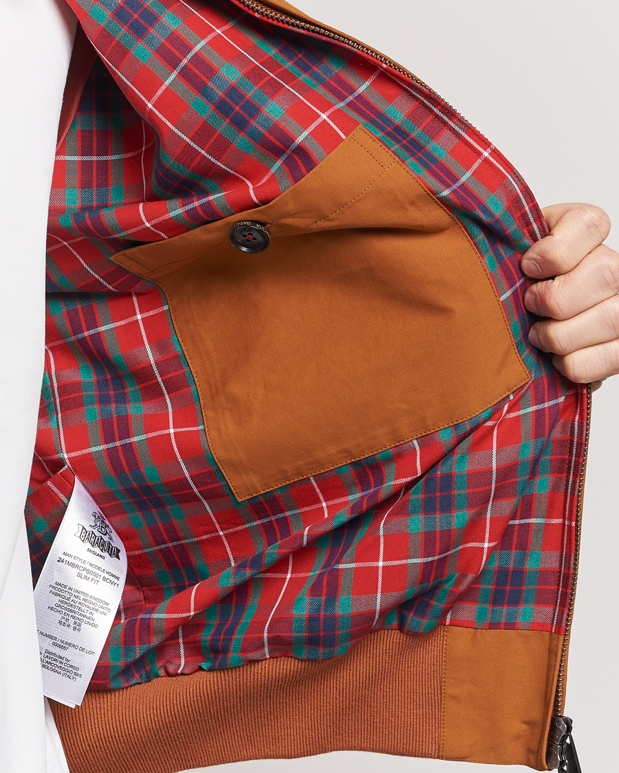 Hombres | Abrigos y chaquetas | Baracuta | G9 Original Harrington Jacket Pumpkin Spice