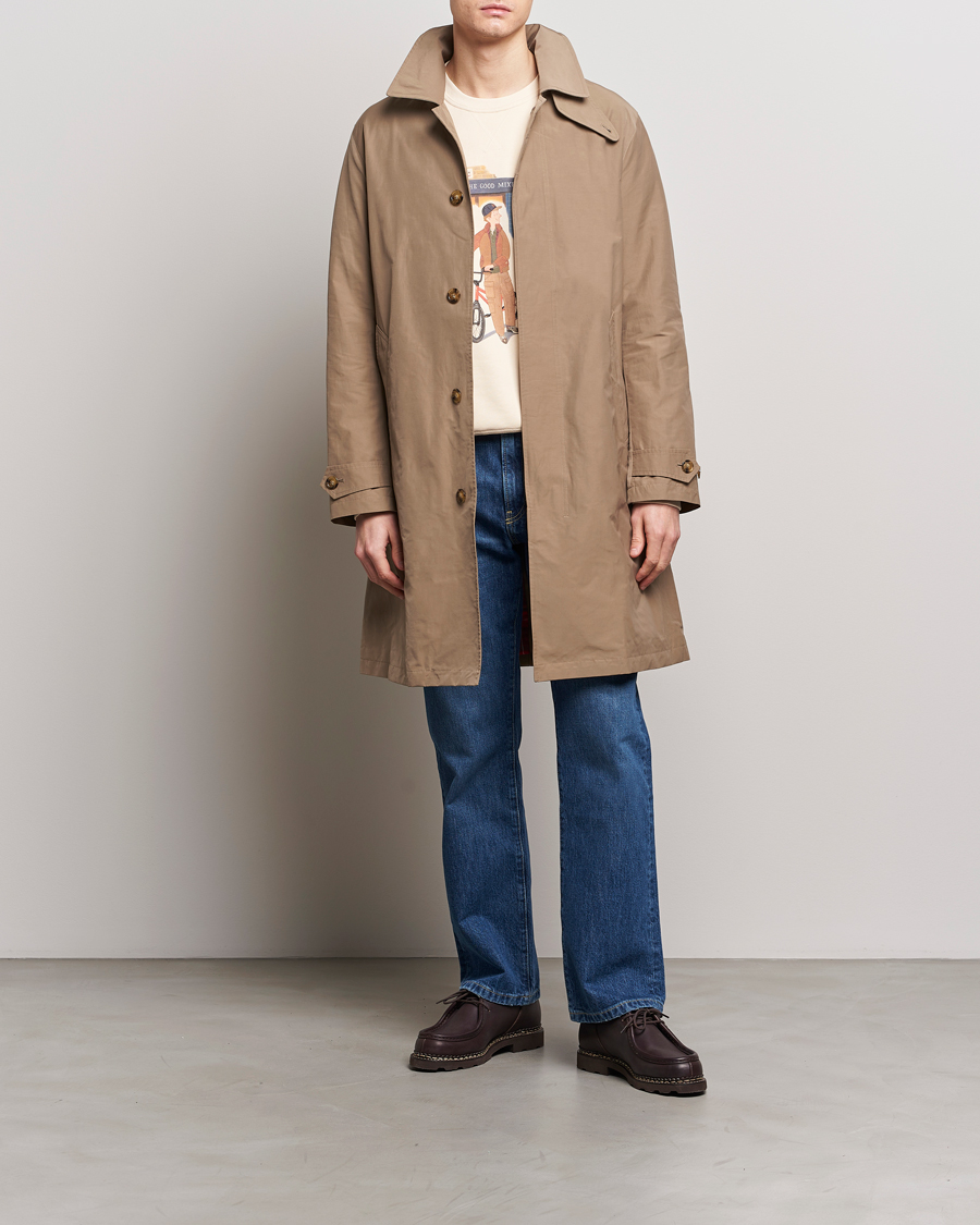 Hombres | Abrigos y chaquetas | Baracuta | Original Cotton Cloth Paul Coat Tan