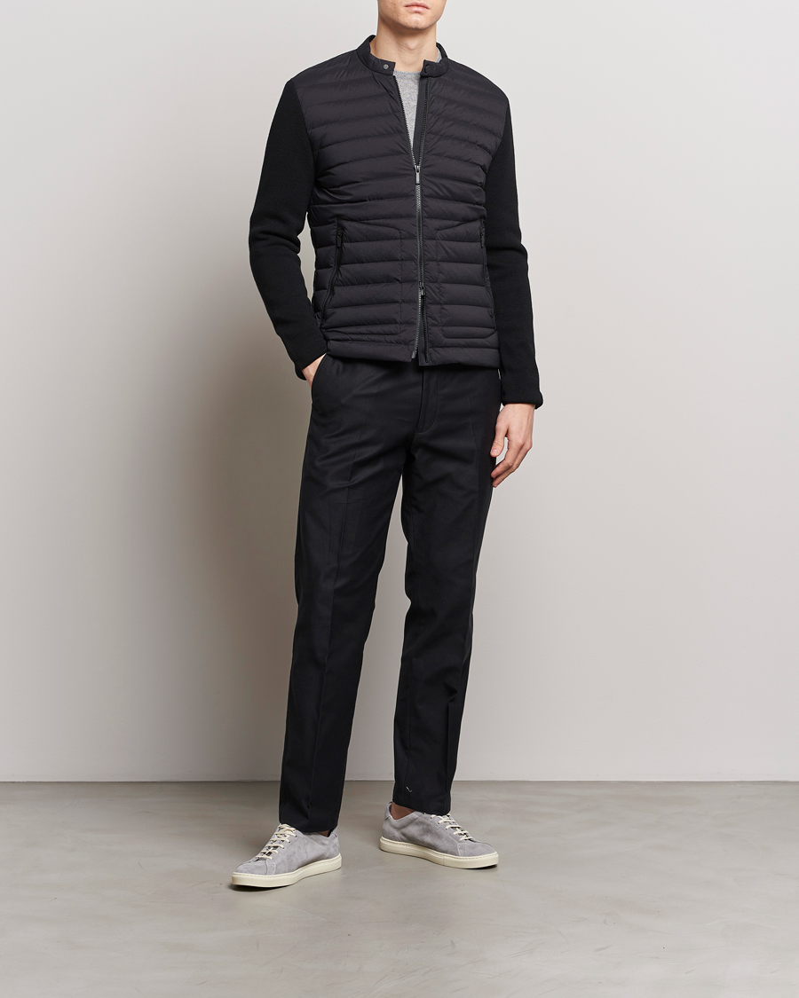 Hombres | Abrigos y chaquetas | UBR | Super Sonic Savile Wool Hybrid Jacket Black Wool
