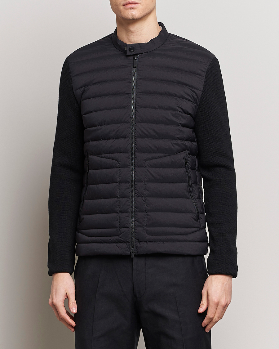 Hombres | Abrigos y chaquetas | UBR | Super Sonic Savile Wool Hybrid Jacket Black Wool