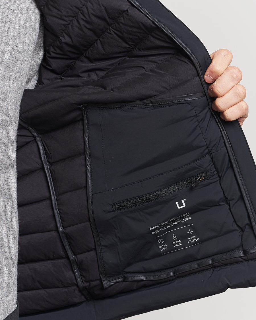 Hombres | Abrigos y chaquetas | UBR | Super Sonic Savile Wool Hybrid Jacket Black Wool