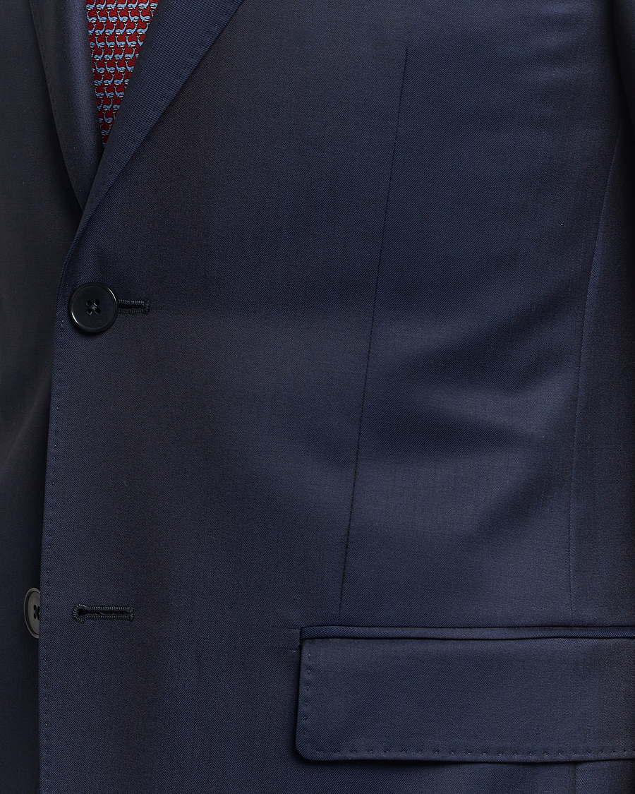 Hombres | Trajes | Zegna | Tailored Wool Suit Navy