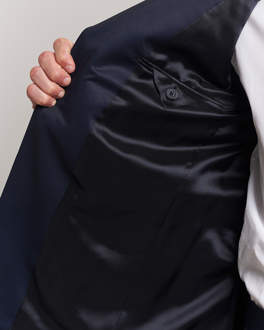 Hombres | Trajes | Zegna | Tailored Wool Suit Navy