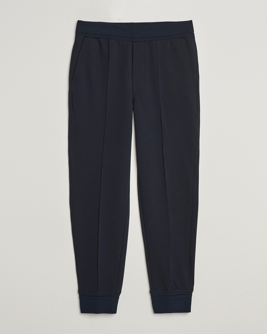 Hombres | Pantalones | Zegna | Cotton Stretch Joggers Navy