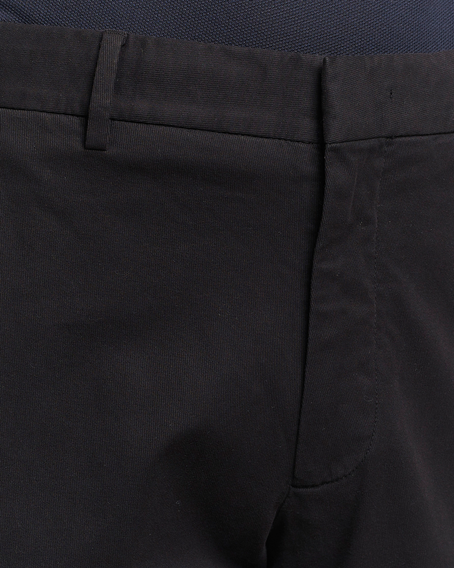 Hombres | Pantalones | Zegna | Premium Cotton Chinos Black
