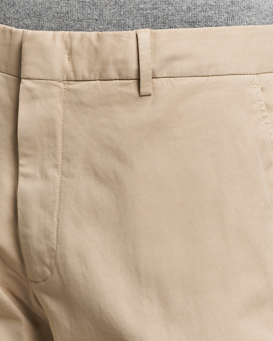 Hombres | Pantalones | Zegna | Premium Cotton Chinos Beige