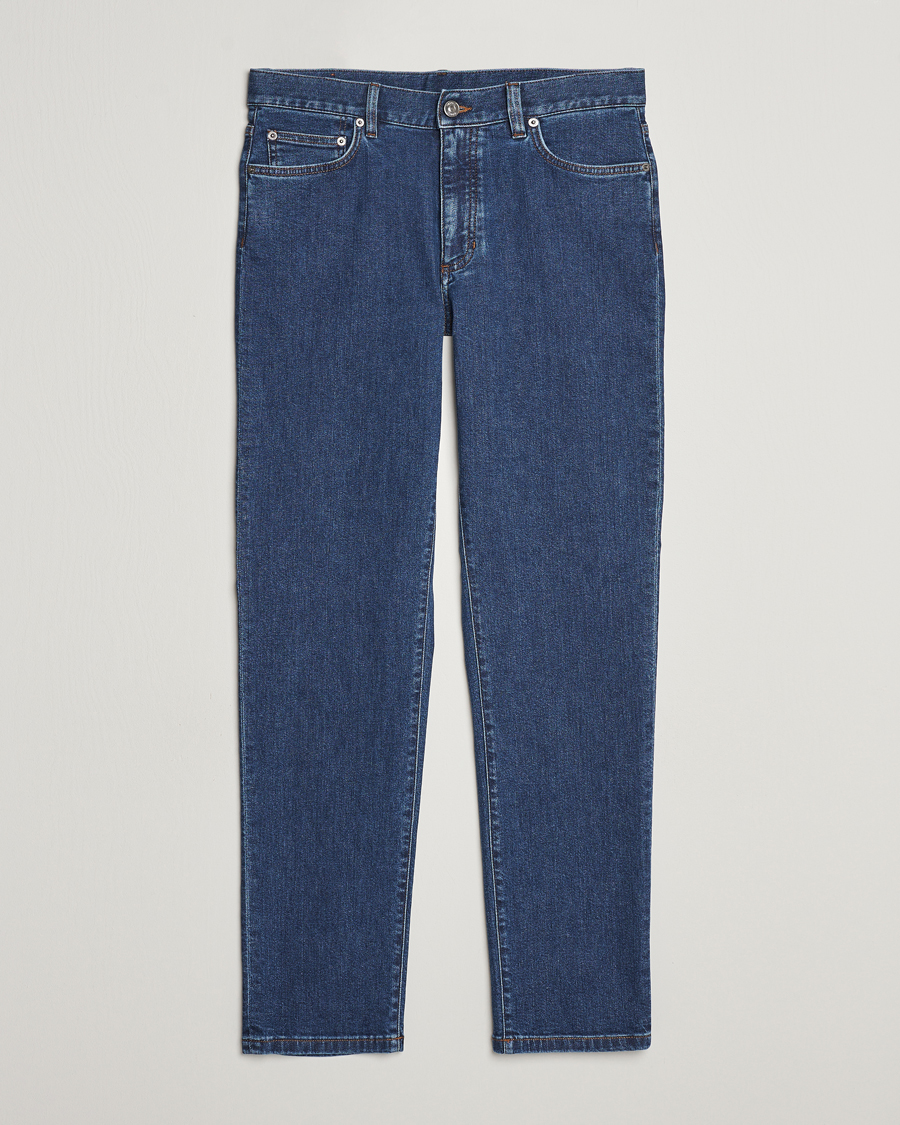 Hombres | Vaqueros | Zegna | Slim Fit 5-Pocket Jeans Stone Wash