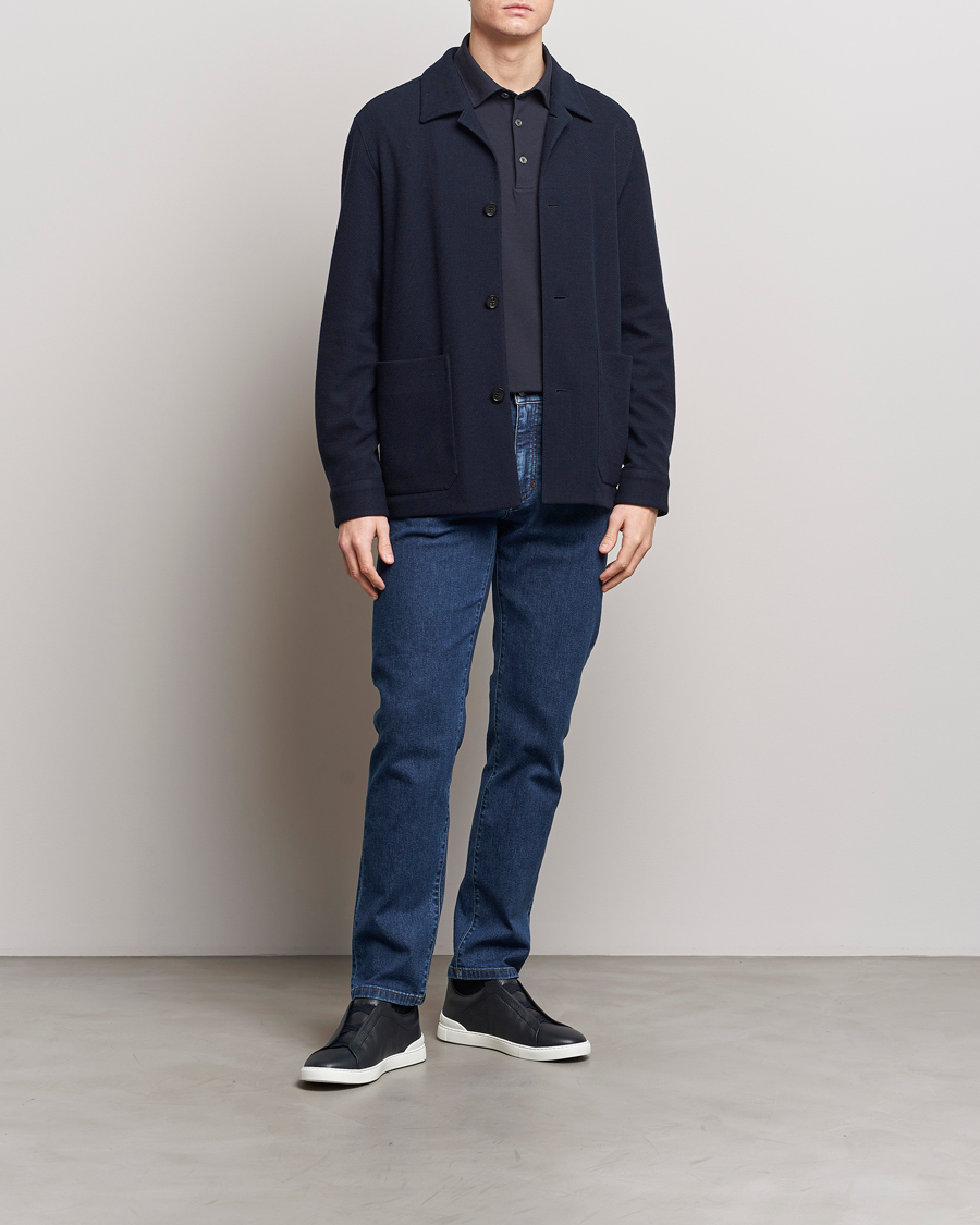 Hombres | Vaqueros | Zegna | Slim Fit 5-Pocket Jeans Stone Wash