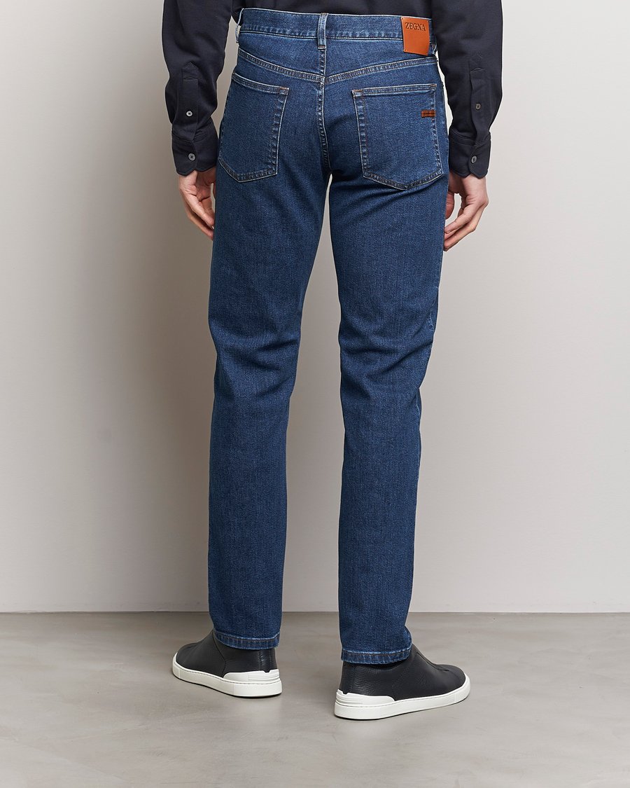 Hombres | Vaqueros | Zegna | Slim Fit 5-Pocket Jeans Stone Wash