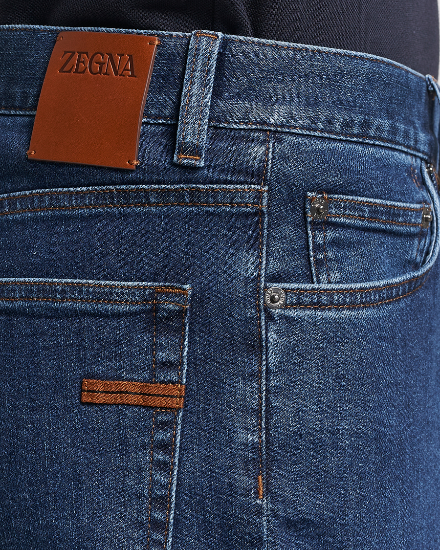 Hombres | Vaqueros | Zegna | Slim Fit 5-Pocket Jeans Stone Wash