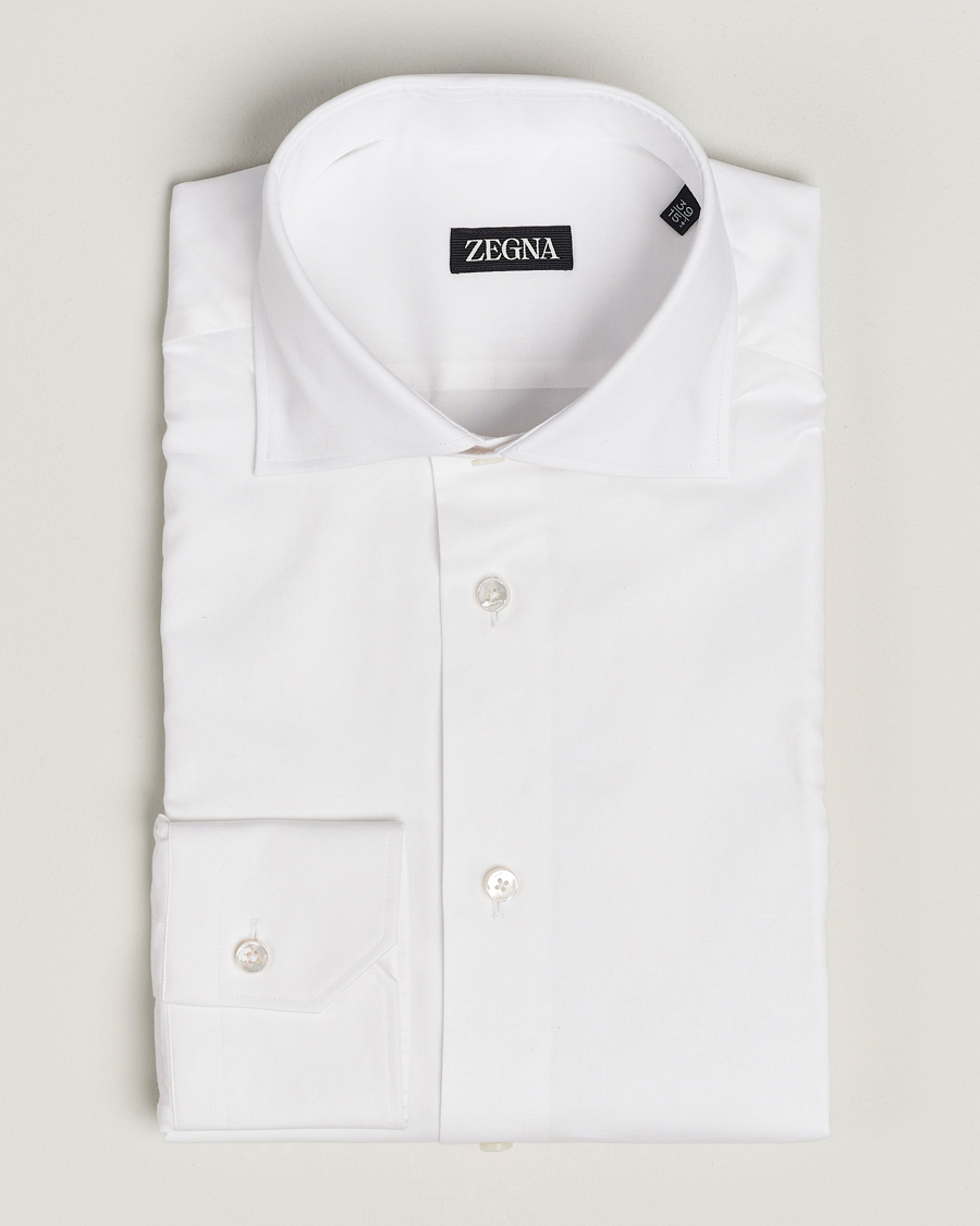 Hombres | Camisas | Zegna | Slim Fit Dress Shirt White