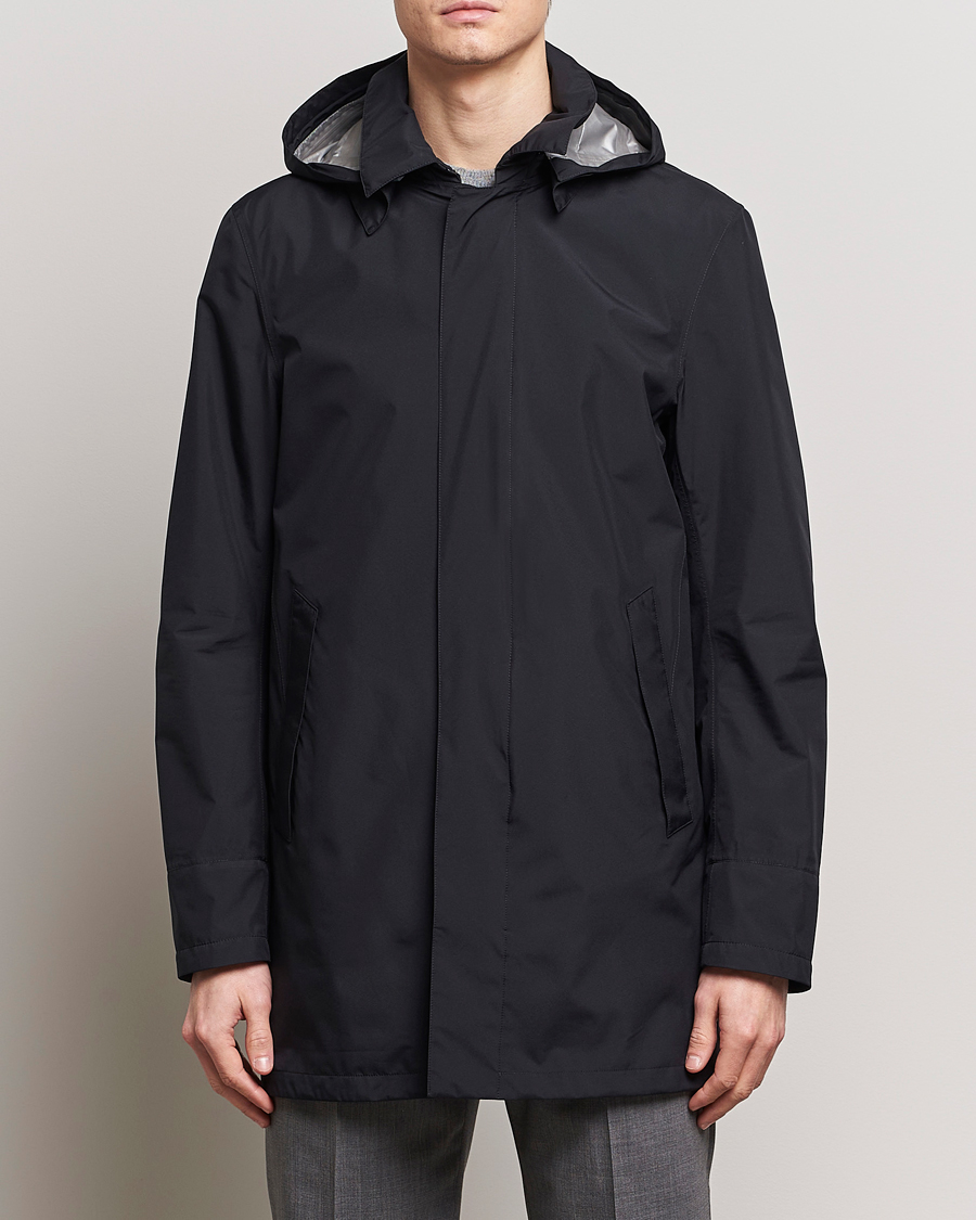 Hombres | Abrigos y chaquetas | Herno | Laminar Waterproof Coat Black