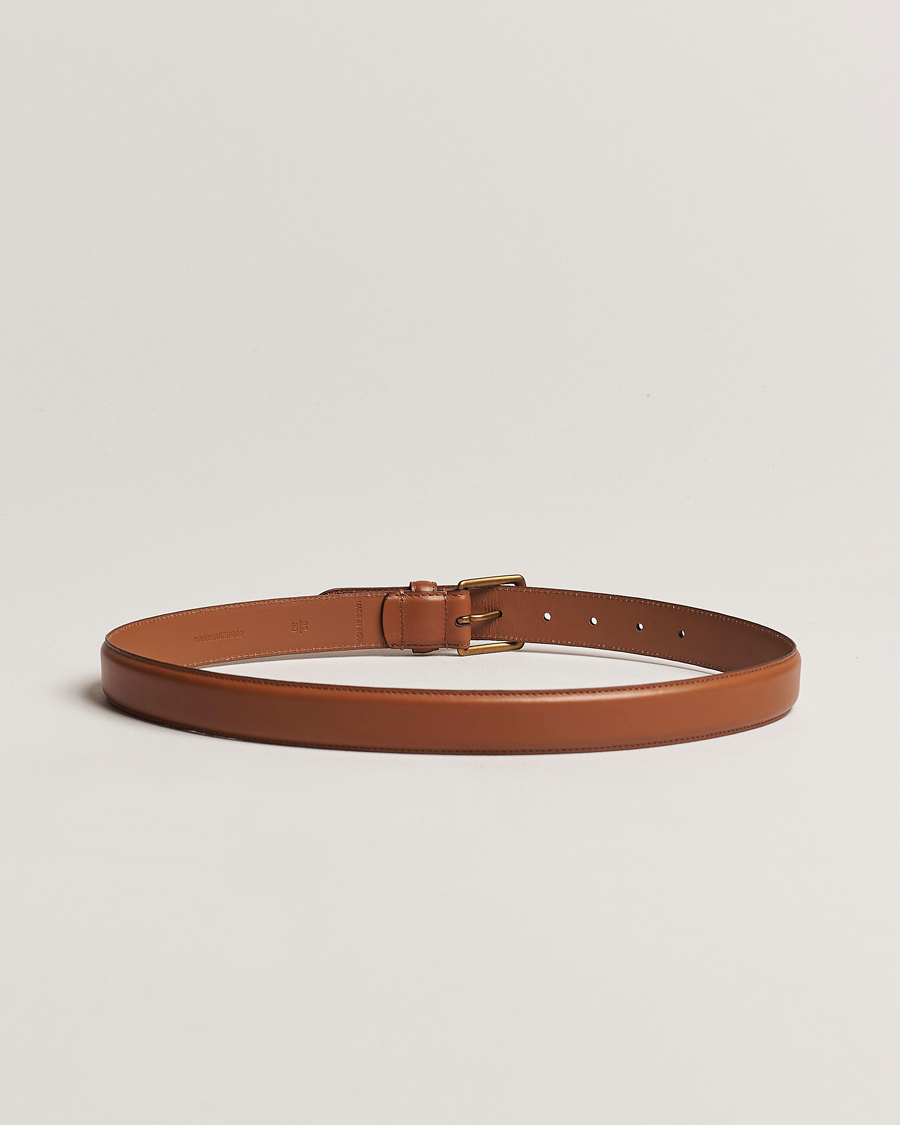 Hombres | Cinturones de cuero | Polo Ralph Lauren | Leather Belt Tan
