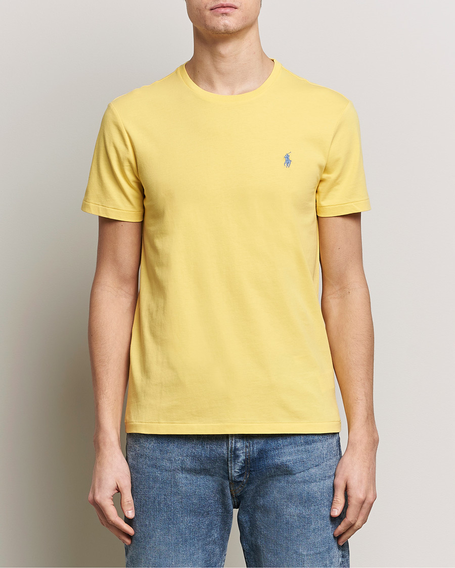 Hombres | Camisetas de manga corta | Polo Ralph Lauren | Crew Neck T-Shirt Oasis Yellow